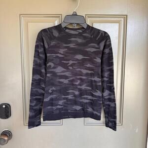 Athleta Girl Printed‎ Power Up Camo Top Medium 8-10